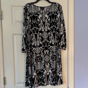 MSK 3/4 Sleeve Dress